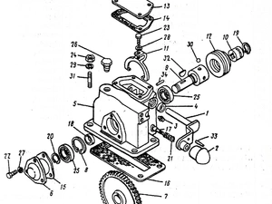 Привід гідронасоса