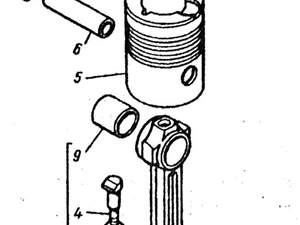 Поршні і шатуни