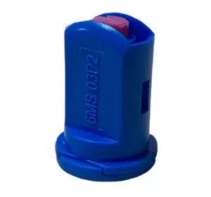 Розпилювач інжекторний синій двоструменевий компактний 6MS 03P2