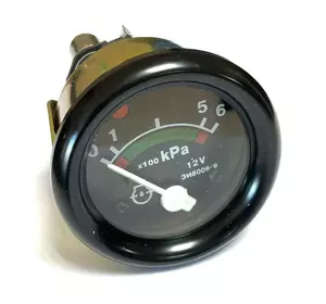 Показник тиску масла електричний 0-6 з підсвіткою ЭИ 8009-9 6 Показник тиску масла електричний 0-6 з підсвіткою ЭИ 8009-9 6
