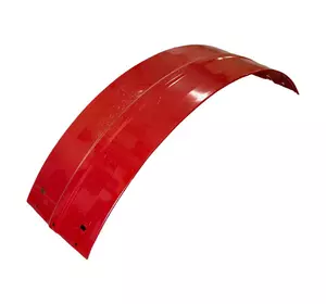 Крило МТЗ-80 переднє червоне металеве (вузьке) 70-8403012