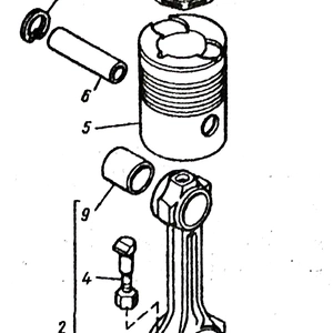 Поршні і шатуни Поршні і шатуни
