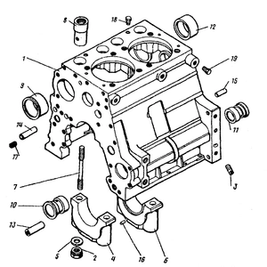 Блок двигуна (Д21-1002010) Блок двигуна (Д21-1002010)