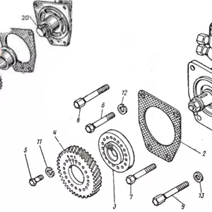 Привід паливного насоса Привід паливного насоса