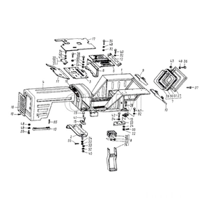 Кабіна та облицювання Кабіна та облицювання