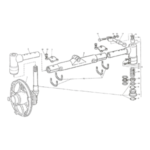 Передній не ведучий міст Передній не ведучий міст