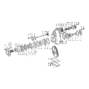 Передача бортова задня Передача бортова задня