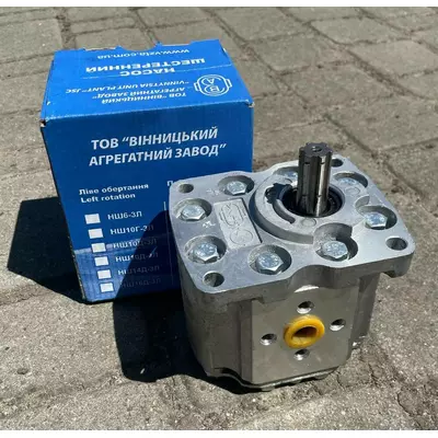 Насос МТЗ Т-25 НШ 16Д-3Л (плоский, лівий) вир-во ВЗТА (Вінниця)