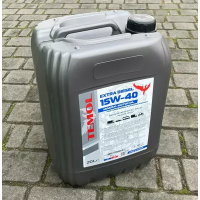 Масло дизельне 15W-40 20 л каністра Temol МТЗ Т-25 Т-40