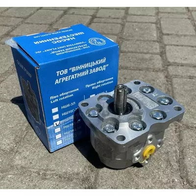 Насос ЮМЗ НШ 10Д-3 (плоский, правий) вир-во ВЗТА (Вінниця)