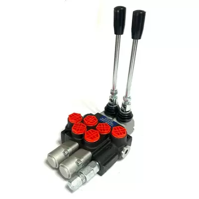 Гідророзподільник 2-ох секційний з плаваючим механізмом і з фіксацією P40-2-ST7D6