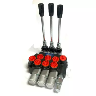 Гідророзподільник 3-ох секційний з плаваючим механізмом і без фіксації P40-3-ST7D10